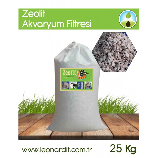 Zeolit Akvaryum Havuz ve Su Filtresi 5- 10 mm 25 Kg