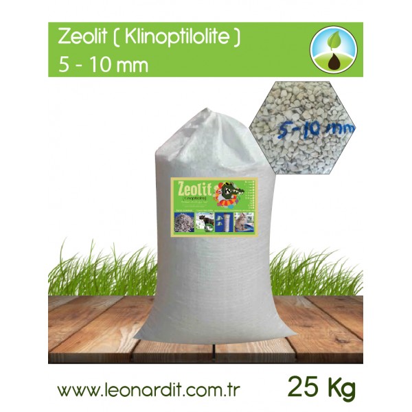 Zeolit ( Klinoptilolite ) 5 - 10 mm - 25 Kg