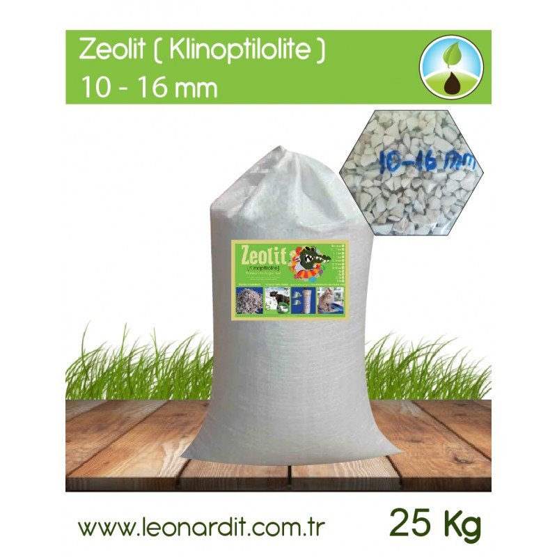 Zeolit ( Klinoptilolite ) 10 - 16 mm - 25 Kg