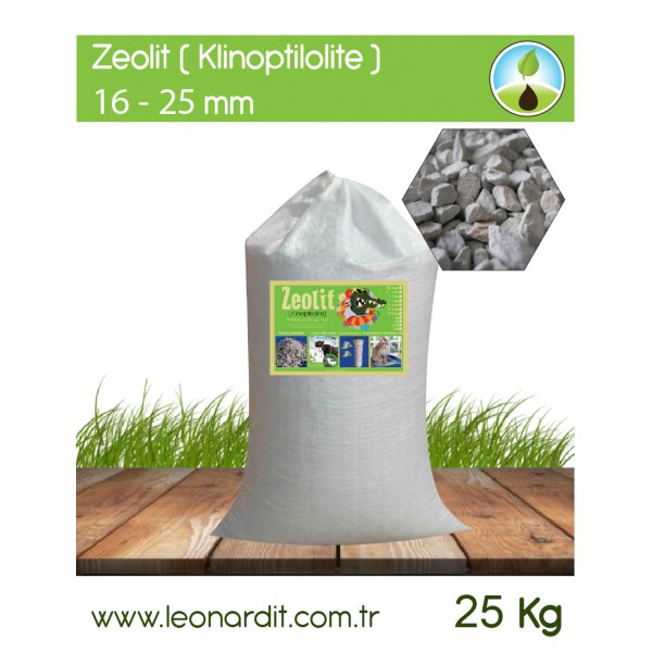 Zeolit ( Klinoptilolite ) 16 - 25 mm - 25 Kg